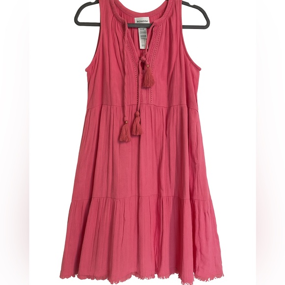 Tommy Bahama Other - Tommy Bahama Pink Cotton Coverup Dress